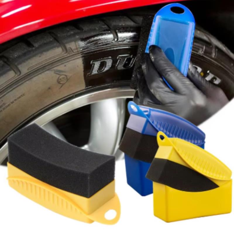 Car Cleaning Brush - 자동차 휠 광택 왁싱 스펀지 브러쉬