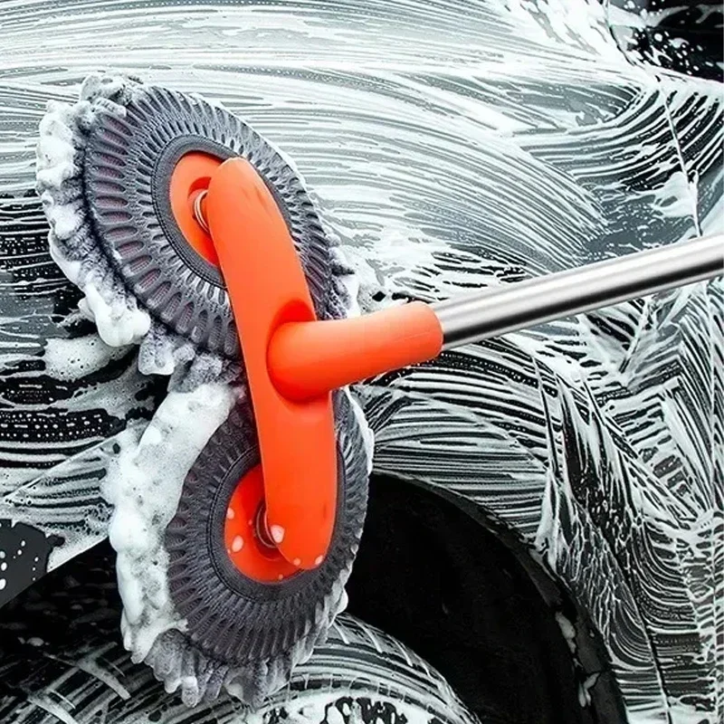 자동차 세탁기 걸레 폼 워시 브러시 더블 브러시 헤드  - Car Cleaning Brush 리뷰 및 가격