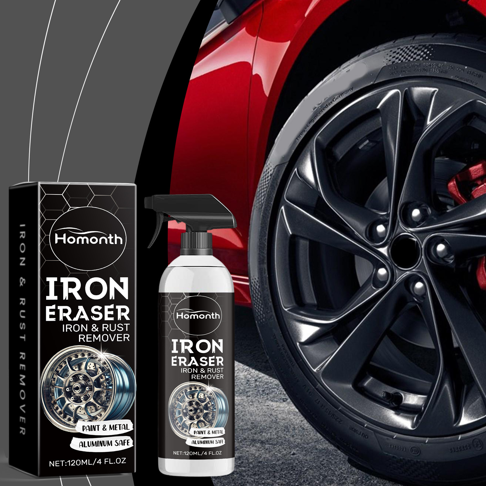 자동차 휠 녹 제거 스프레이 알로이 림 및 타이어 얼룩 - Wheel Cleaner Alloy 리뷰 및 가격