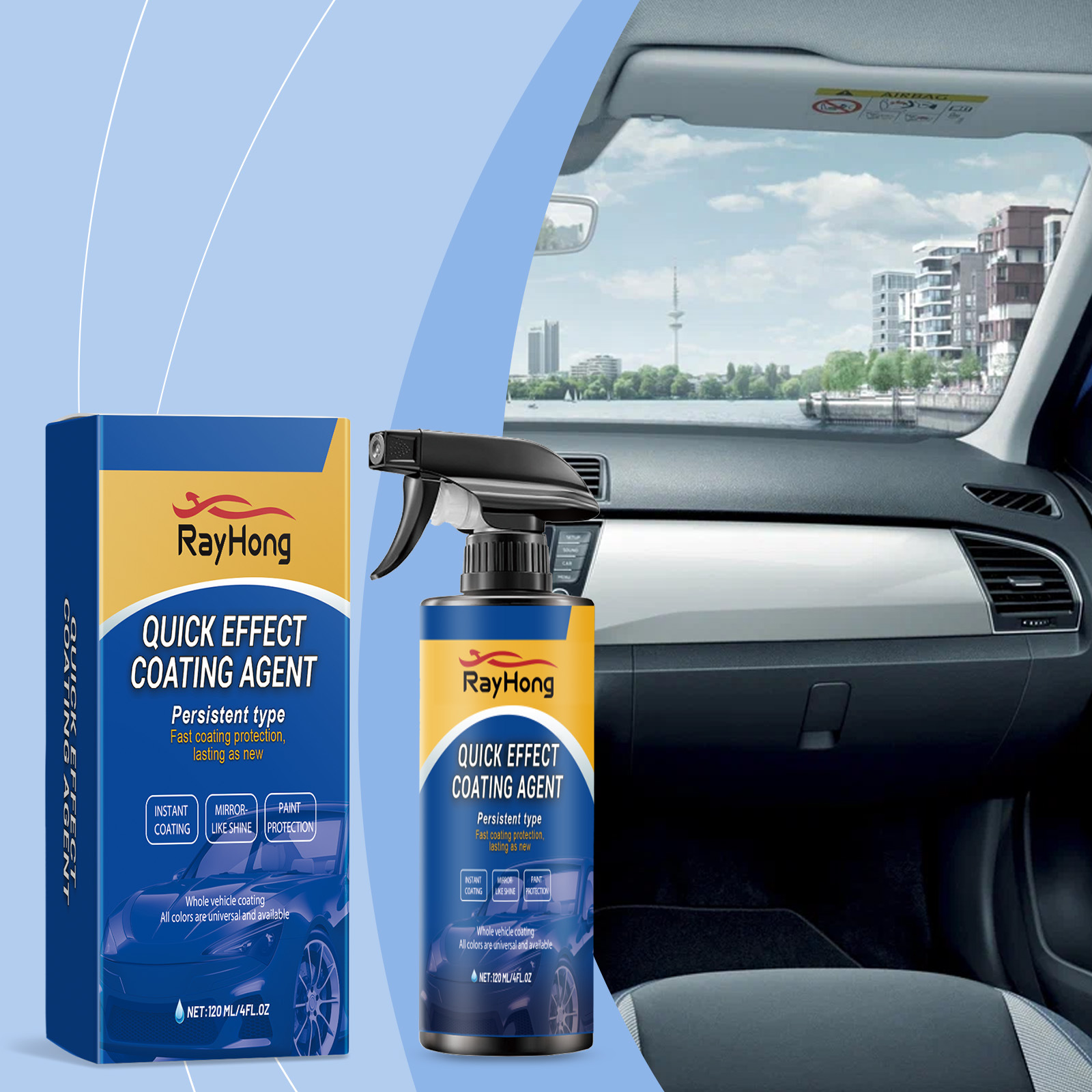 자동차 세라믹 코팅 스프레이 퀵 나노 발수 페인트 보호 - Car Wax Ceramic Coating 리뷰 및 가격