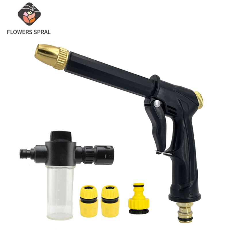 새로운 고압 물총 세차용 정원용 호스 노즐 스프링클러  - Pressure Washer Foam Gun 리뷰 및 가격