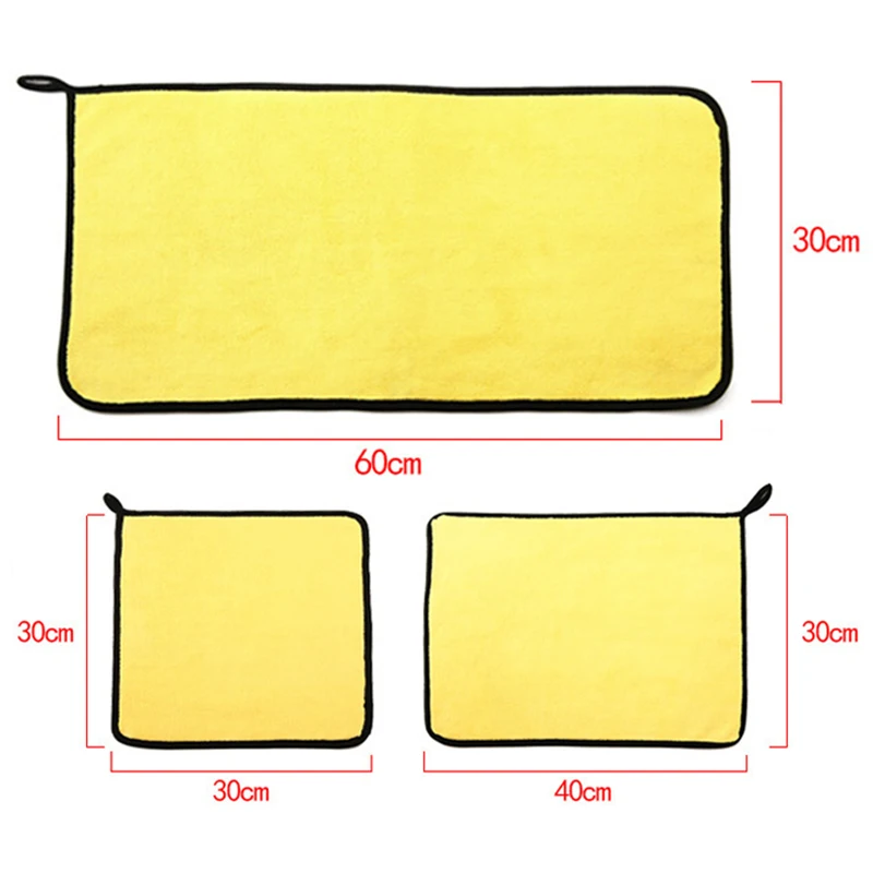 1/5Pcs 세차 마이크로 화이버 타월 물 흡수 건조  - Microfiber Towel Detailing 리뷰 및 가격