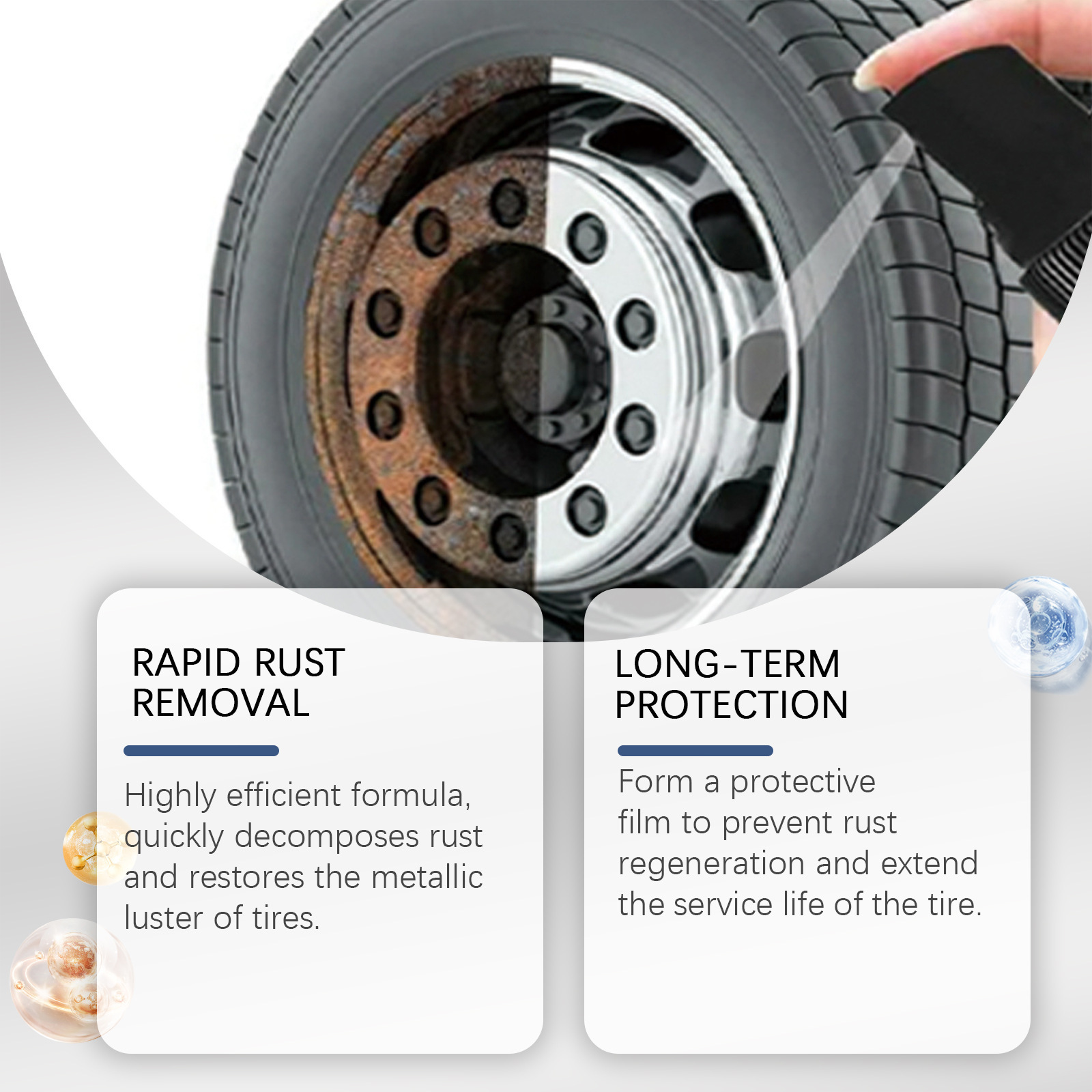 자동차 휠 철분 녹 제거제 스프레이 빠른 효과 타이어  - Wheel Cleaner Alloy 리뷰 및 가격